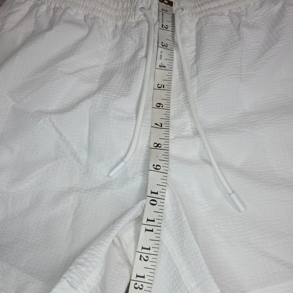 zara parachute white shorts sz large - Picture 8 of 8